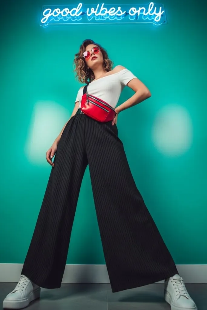 Mulher estilosa usando chapéu e óculos escuros